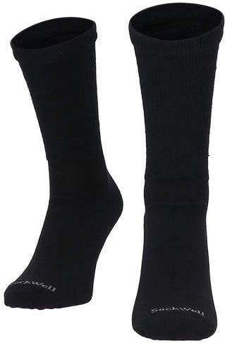 Sockwell - Extra Easy - Compressiekousen - Zwart - Naadloos en Soepele Bovenboord