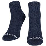 Sockwell - Big Easy Mini - Diabetes Sokken - Navy - Naadloos, Merinowol, Bamboe, Stretch Nylon, Spandex