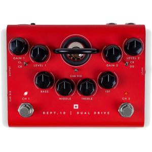 Blackstar Dept.10 Dual Drive - Overdrive - Rood