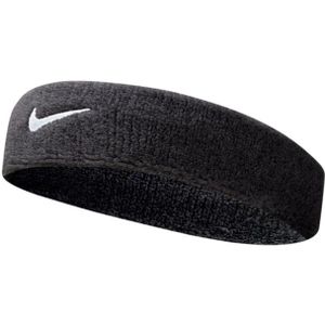 Nike hoofdband zweetband in de kleur zwart/wit.