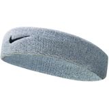 Nike Swoosh hoofdband voor koud weer, heren, grijs/zwart, 1 maat
