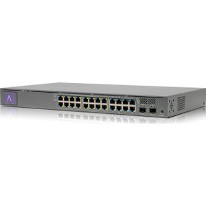ALTA LABS S24-POE netwerk-switch Managed Gigabit Ethernet (10/100/1000) Power over Ethernet (PoE) 1U Grijs