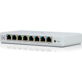 Alta Labs S8-POE - 8-poorts Multi-Gigabit Beheerde Ethernet-Switch - 4 PoE+-Poorten - 60 W PoE-Budget - Desktop- of Wandmontage