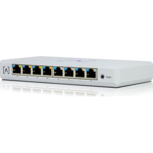 Alta Labs S8-POE - 8-poorts Multi-Gigabit Beheerde Ethernet-Switch - 4 PoE+-Poorten - 60 W PoE-Budget - Desktop- of Wandmontage