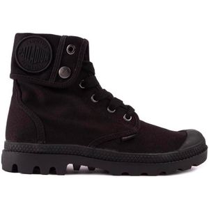 Palladium Pampa Hi Veterschoenen zwart Canvas - Dames - Maat 36