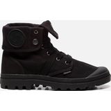 Palladium - Combat Boots Baggy - Dames - Zwart - Katoen - Veganistisch