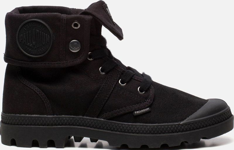Palladium - Combat Boots Baggy - Dames - Zwart - Katoen - Veganistisch