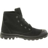Palladium Pampa Hi zwart Canvas - Dames