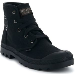 Palladium Hoge veterschoenen PAMPA HI van textiel