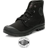 Palladium Pampa High veterboots zwart Canvas - Heren