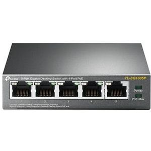 TP-Link TL-SG1005P Netwerkswitch - Unmanaged - PoE - 5 Poorten