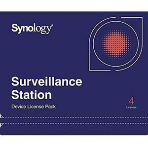 Synology - Camera Licentie Pack - 4x IP-Camera Licentie