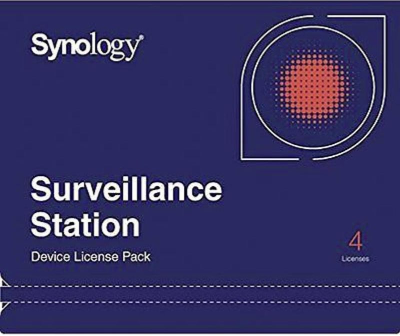 Synology - Camera Licentie Pack - 4x IP-Camera Licentie