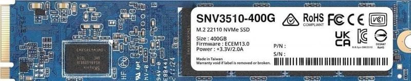 Synology SNV3510 400GB - M.2 PCIe 3.0 - NVMe