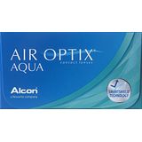 Air Optix Aqua (6 lenzen) - maandlenzen, silicone hydrogel sferische en asferische, Lotrafilcon B