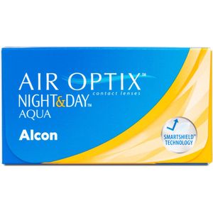 Air Optix - Night & Day Aqua - Maandlenzen - 6 Lenzen - Silicone Hydrogel