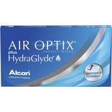 +5.25 - Air Optix® Plus Hydraglyde® - 6 pack - Maandlenzen - BC 8.60 - Contactlenzen