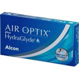 +0.50 - Air Optix® Plus Hydraglyde® - 6 pack - Maandlenzen - BC 8.60 - Contactlenzen