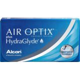 +0.50 - Air Optix® Plus Hydraglyde® - 6 pack - Maandlenzen - BC 8.60 - Contactlenzen