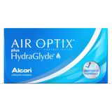 +0.50 - Air Optix® Plus Hydraglyde® - 6 pack - Maandlenzen - BC 8.60 - Contactlenzen
