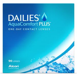 Dailies AquaComfort Plus - Daglenzen - 90 Lenzen - Nelfilcon A