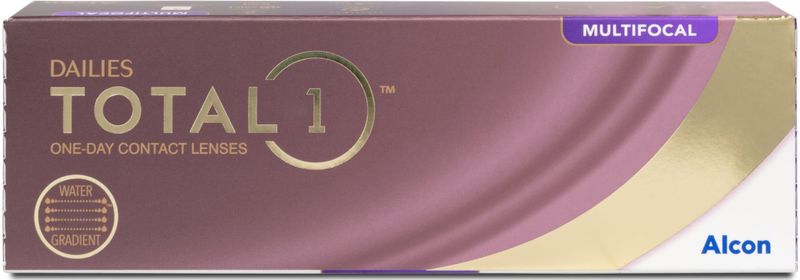 -4.25 - DAILIES TOTAL 1® Multifocal - Medium - 30 pack - Daglenzen - BC 8.50 - Multifocale contactlenzen