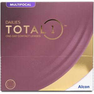 Dailies Total 1 - Daglenzen - Multifocal - Transparant - Silicone Hydrogel