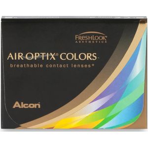 -1,50 - Air Optix® Colors Amethyst - 2 pack - Maandlenzen - Kleurlenzen - Amethyst