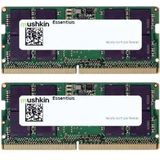 Mushkin SORAM Mushkin D5 4800 64GB C40 Essentials (2 x 32GB, 4800 MHz, DDR5 RAM, SO-DIMM), RAM