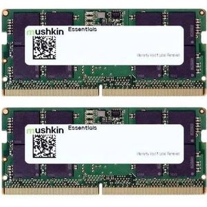 Mushkin SORAM Mushkin D5 4800 64GB C40 Essentials (2 x 32GB, 4800 MHz, DDR5 RAM, SO-DIMM), RAM