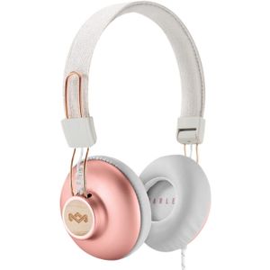 House of Marley Positieve trilling 2.0 (Geen ruisonderdrukking, Bedraad), Koptelefoon, Wit