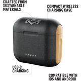 House of Marley Rebel Bluetooth Oordopjes  - 30+ uur - 2 EQ instellingen - Volledig draadloze oortjes - Draadloos opladen - Zwart