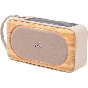 House of Marley - Roots Solar - Draadloze Bluetooth Speaker - Cream - Duurzame Materialen - Waterproof