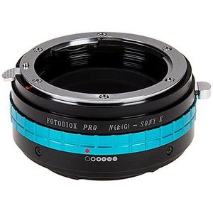 Fotodiox Pro Lens Mount Adapter Compatibel met Nikon F-mount G-Type Lenzen aan Sony E-Mount Camera's
