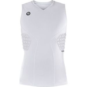 G-Form - Compressie Basketbalshirt - Wit - Heren