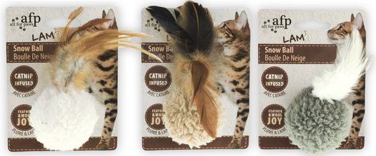 All For Paws Catnip Snow Ball