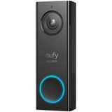 Eufy Video Doorbell 2K (Battery-Powered) add on Doorbell schwarz | Türklingel | 2K & WDR | Stromsparend | IP65 | Fortschrittliche Personenerkennung