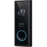 Eufy Video Doorbell Battery 2K uitbreiding | Zwart