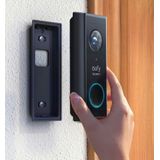 Eufy Video Doorbell 2K (Battery-Powered) add on Doorbell schwarz | Türklingel | 2K & WDR | Stromsparend | IP65 | Fortschrittliche Personenerkennung