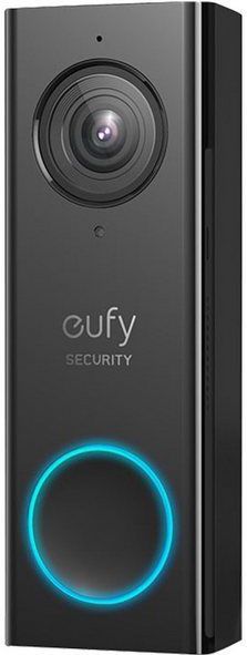 Eufy Video Doorbell 2K (Battery-Powered) add on Doorbell schwarz | Türklingel | 2K & WDR | Stromsparend | IP65 | Fortschrittliche Personenerkennung