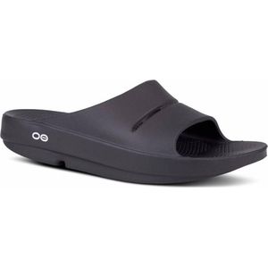 Oofos Ooahh Slipper - Heren rubberen sandalen - Black