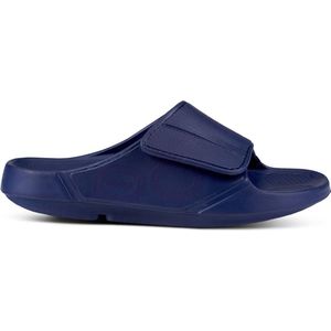 OOFOS Ooahh Sport Flex Recoveryschuh - Dunkelblau, Größe 45