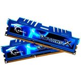 G.Skill RipjawsX (2 x 8GB, 2400 MHz, DDR3 RAM, DIMM 288 pin), RAM, Blauw