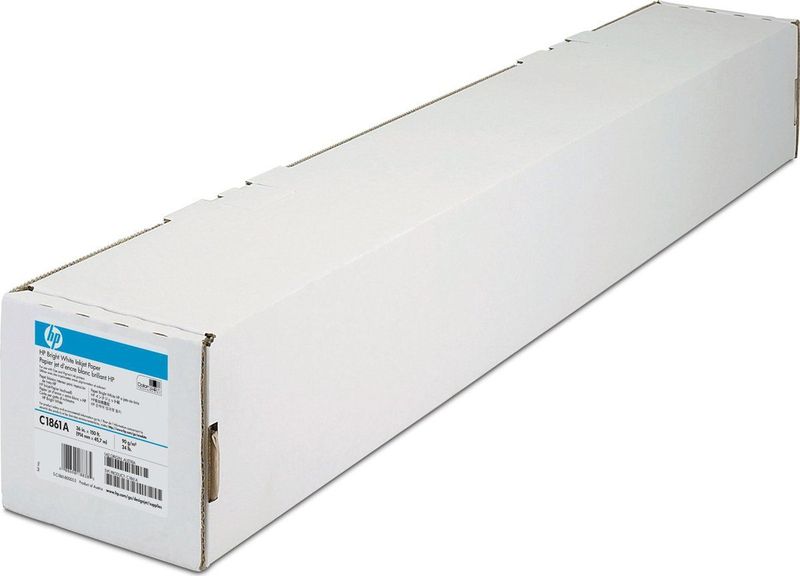 HP - C6810A - Inkjetpapier - Helder Wit - 914mm x 91,4m - 90gr