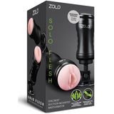 Zolo Solo Flesh Handsfree Masturbator - beige