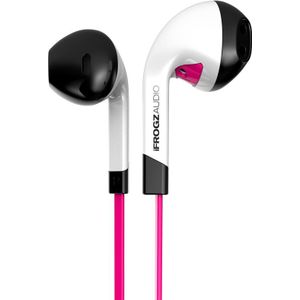 iFrogz Intone In-ear hoofdtelefoon met geïntegreerde afstandsbediening, roze