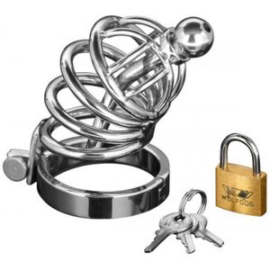 Master Series - Asylum - 4 Ring Chasity Cage