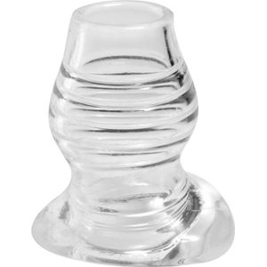 Master Series - Cock Dock Holle Buttplug - Transparant