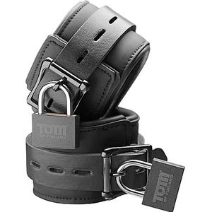 Tom Of Finland - Neoprene Wrist Cuffs with Lock