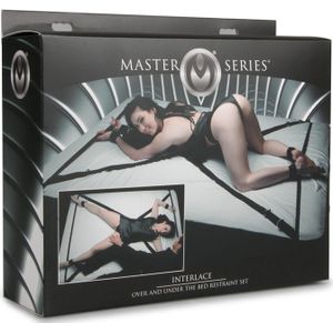 Master Series - Interlace Over and Under Bed Restraint Set